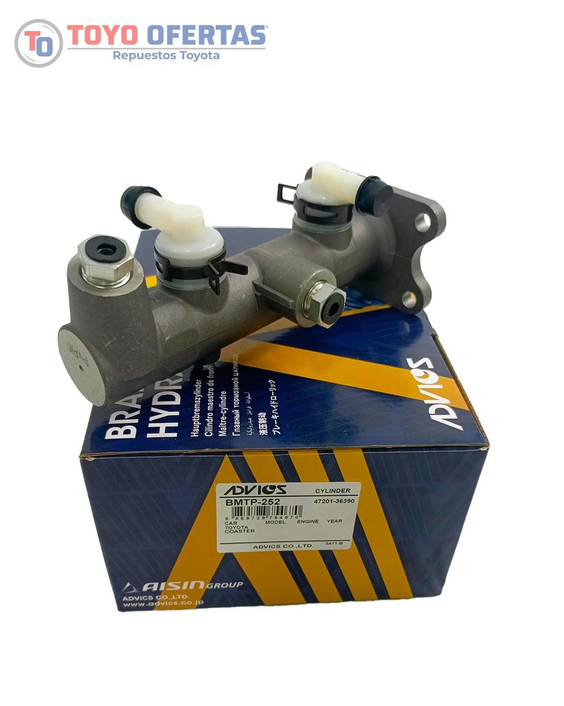 AISIN BOMBA DE FRENO, TOY.  COASTER 93-16 (BMTP-252)