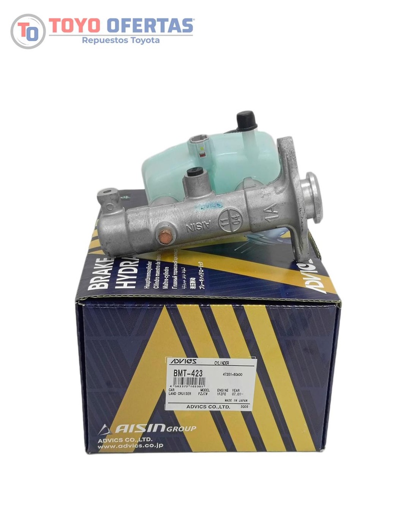 AISIN BOMBA DE FRENO, MACHO 4.0  V6 2 HUECOS (BMT-423)