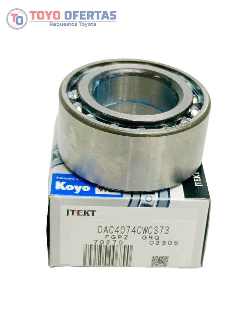 BALINERARODAMIENTO RDA DELNATERA MITLANCER 131516L MIRAGE 92 (40X74X36) (DAC4074CWCS73-KOYO)