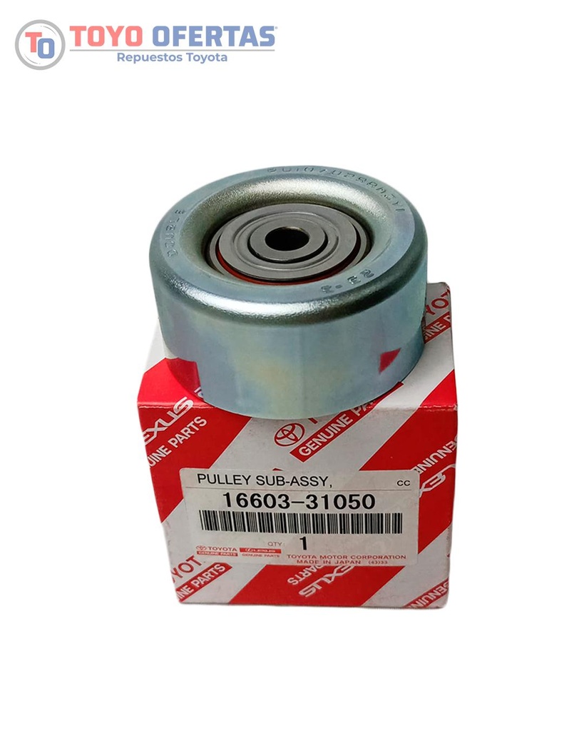 TOYOTA POLEAS INTERMEDIA  DE MOTOR 1GR (16603-31050)