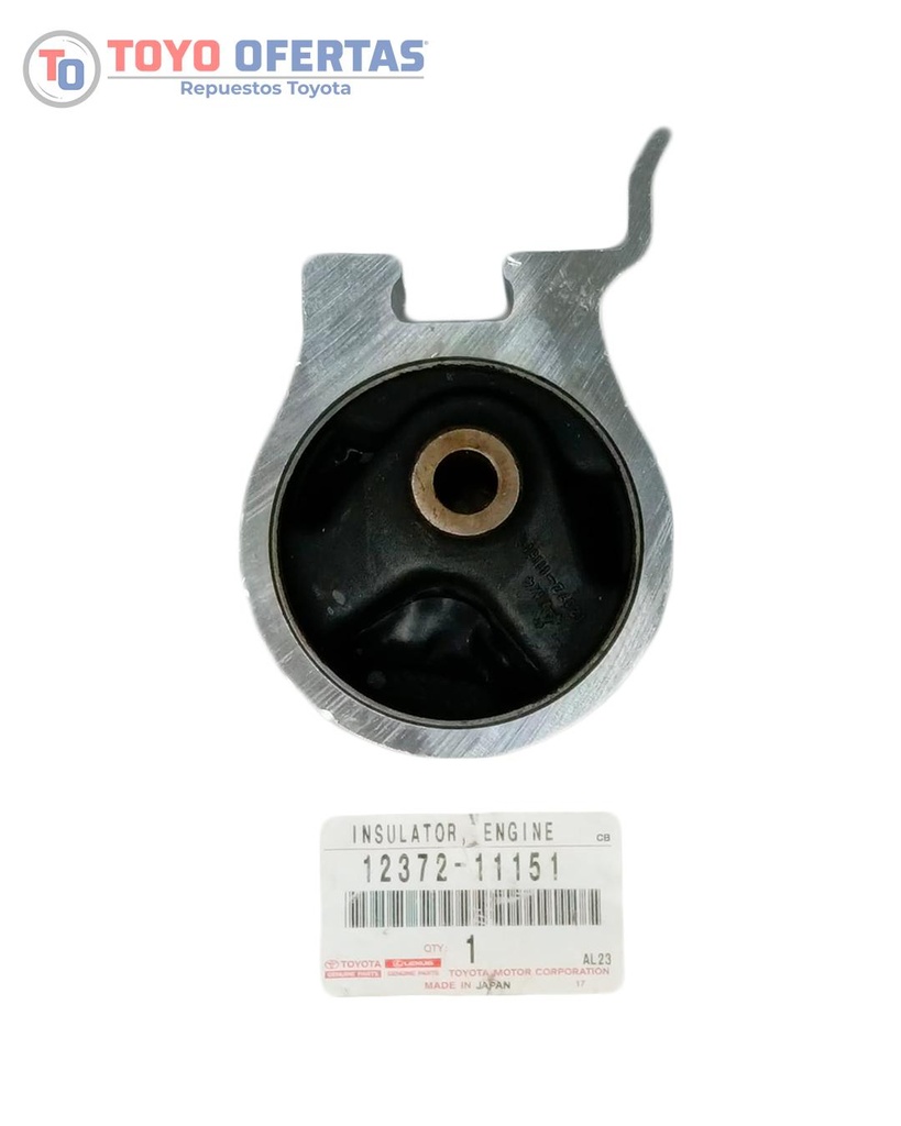 TOYOTA BASE DE CAJA EP81L EP90L IZQ.  STARLET 89/99 (12372-11121)