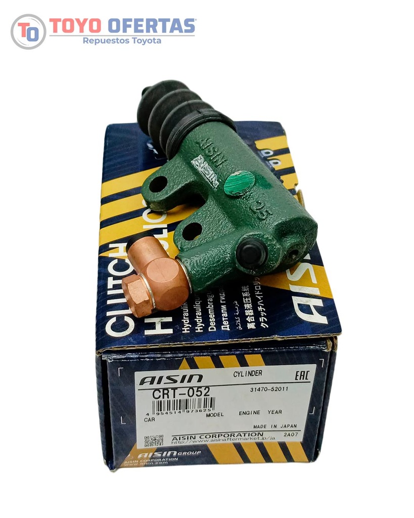 AISIN BOMBA INFERIOR DE CLUTCH,  YARIS 00/05 (CRT-052)