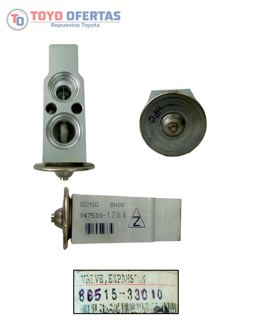 VALVULA DE EXPANSION TOYOTA CAMRY 93-98 (88515-33010)