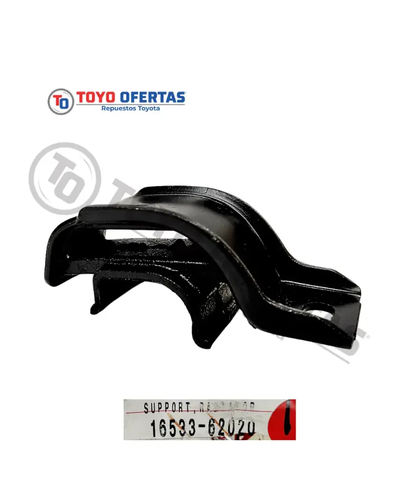 [16533-62020] SOPORTE DE RADIADOR SUPERIOR,  TOYOTA CAMRY 1996-2001 (16533-62020)