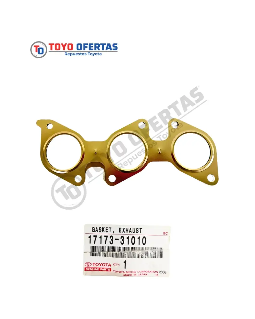 [17173-31010] EMPACADURA DEL MULTIPLE, TOYOTA 4RUNNER 2003-2009/FJ CRUISER 2007-2010 (17173-31010)