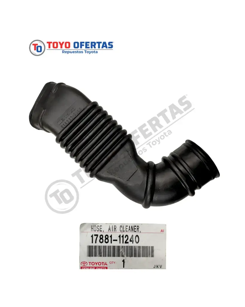[17881-11240] MANGUERA DEL FILTRO DE AIRE TOYOTA STARLET 1996-1999 (17881-11240)