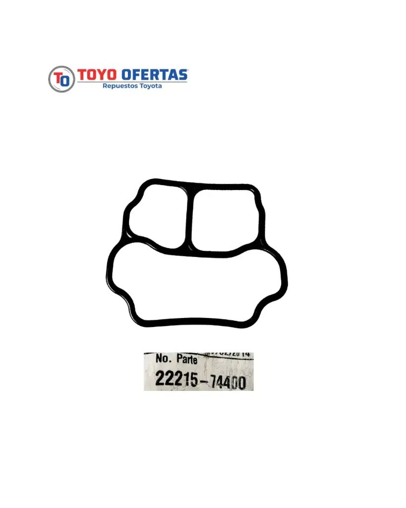 [22215-74400] VÁLVULA DE CONTROL DE VELOCIDAD DE RALENTÍ, TOYOTA COROLLA 1993-2002/ YARIS 1999-2005/ CAMRY 1992-2001 (22215-74400)