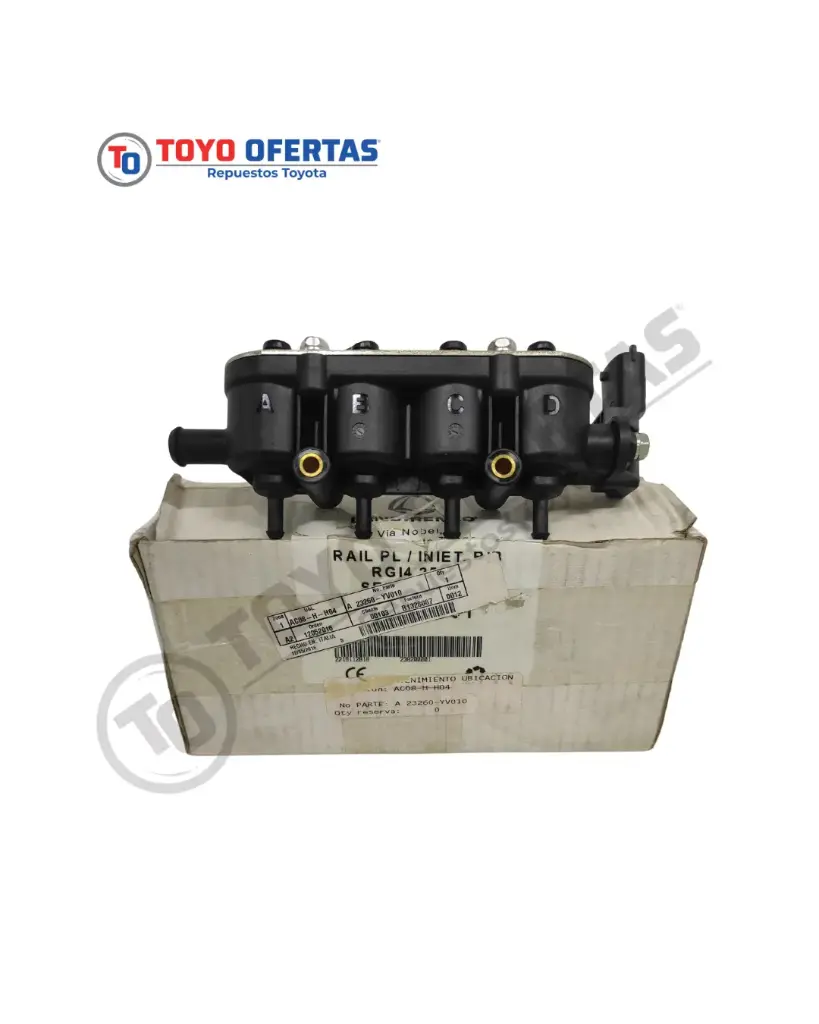 CONJUNTO DE INYECTOR, GLP O GNC, COROLLA 2008-2014 (23260-YV010)
