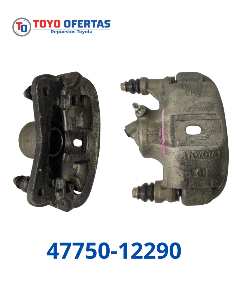 47750-12290 CALIPER DE FRENO DELANTERO IZQUIERDO TOYOTA COROLLA ARAYA/ SKY