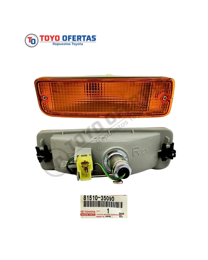 [81510-35090] COCUYO, SEÑAL DE GIRO DELANTERA, DERECHO, TOYOTA HILUX/4RUNNER (81510-35090)