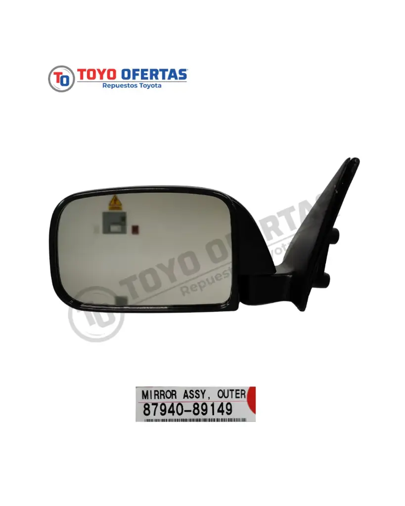 [87940-89149] RETROVISOR, LH, TOYOTA HILUX/4RUNNER 1988-2004 (87940-89149)