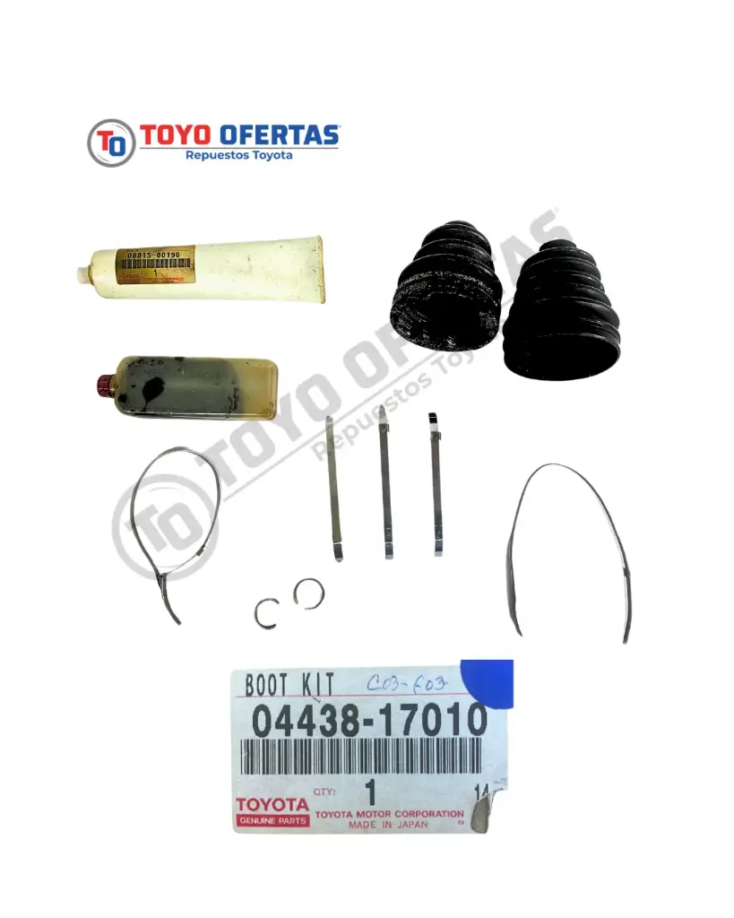 GOMA TRICETA GUARDAPOLVO TRIPOIDE INTERNO COPA CAJA COROLLA AVILA (04438-17010)