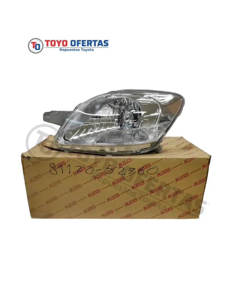FARO, LH, TOYOTA YARIS 2006-2016