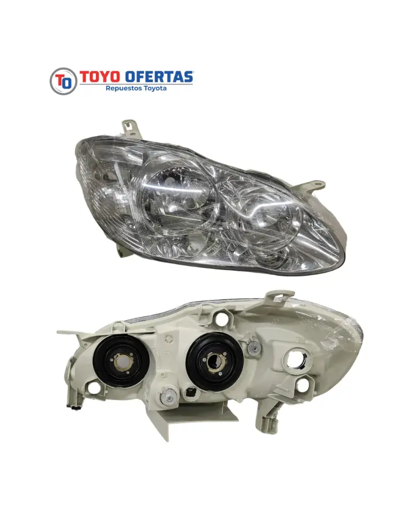 81110-02410 FARO DERECHO, TOYOTA COROLLA 2003-2008