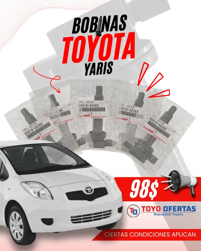 90919-02265 BOBINAS YARIS