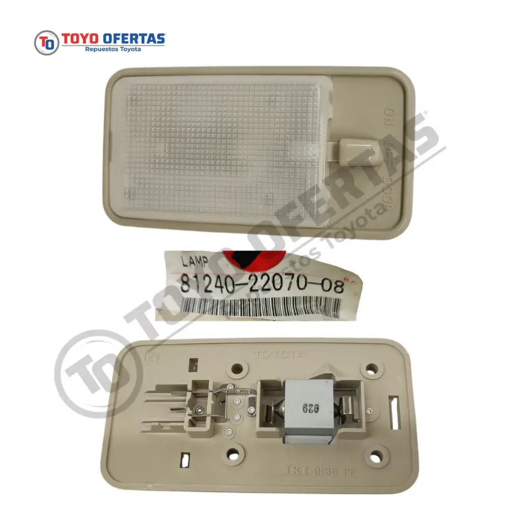 81240-22070-08  Lámpara De Techo Original Toyota