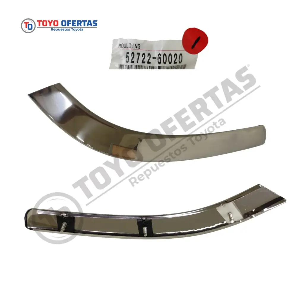 52722-60020   Moldura Extension Parachoque Delantero Rh Toyota Autana