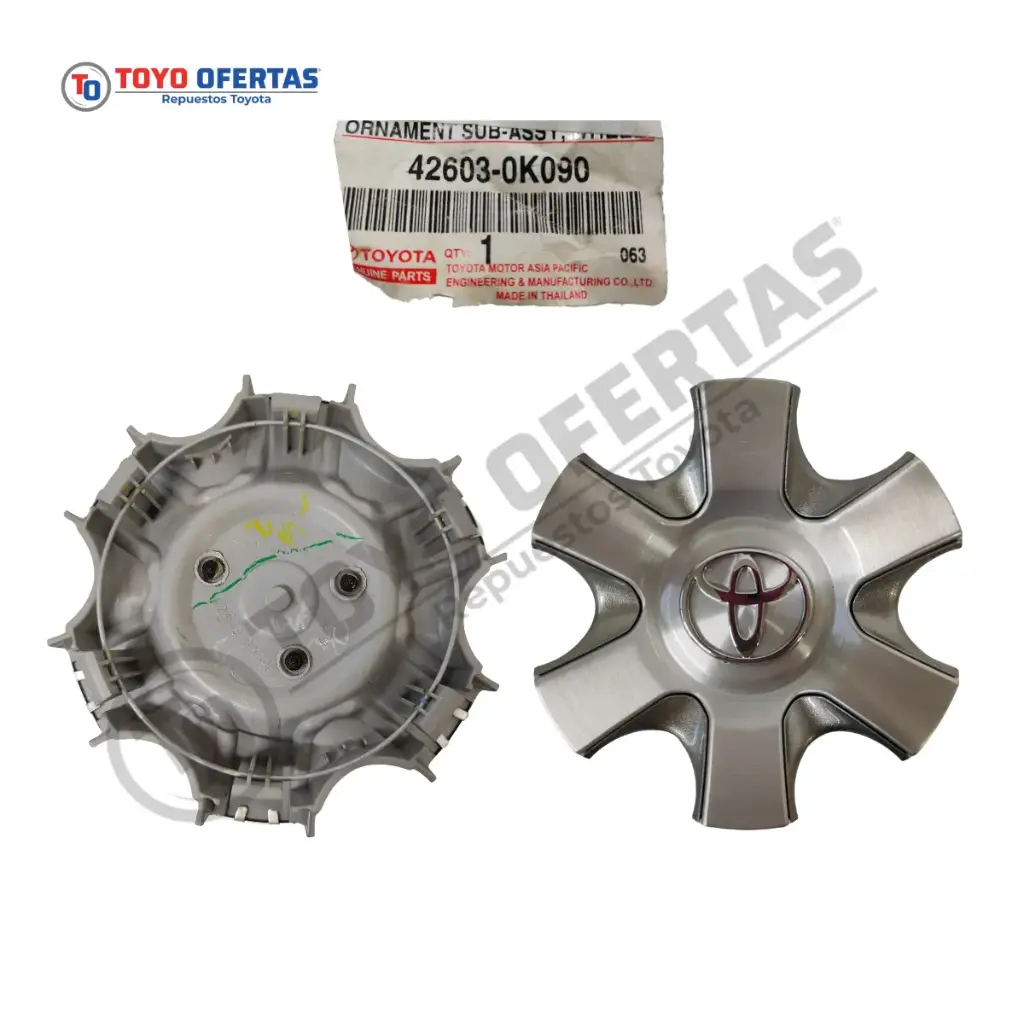 42603-0K090   Tapa Centro Rin Fortuner Hilux Kavak 2006 Al 2011