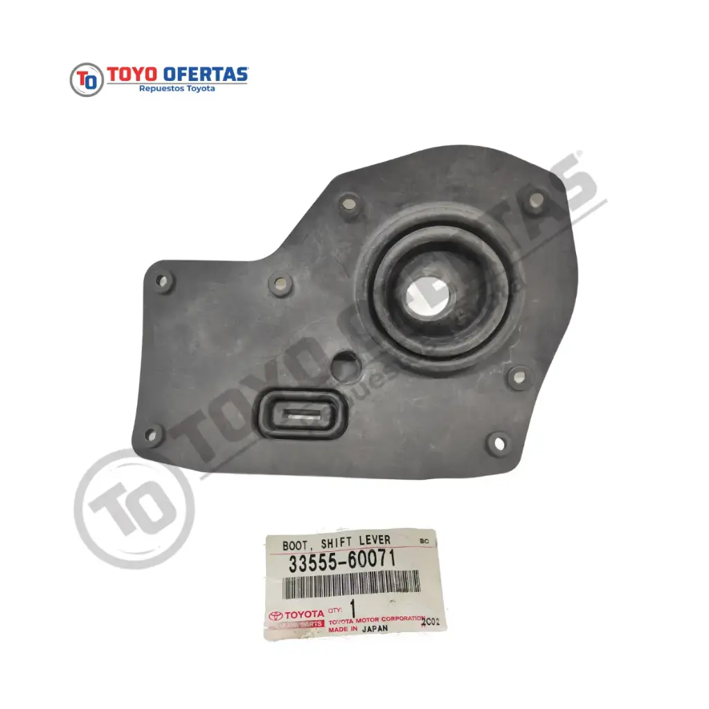 33555-60071   GURDAPOLVO PALANCA DE CAMBIOS AUTOM TOYOTA AUTANA/BURBUJA
