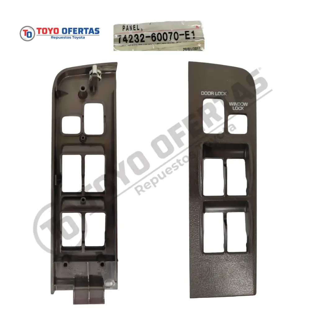 74232-60070-E1   Tapa de Mando Puerta Delantera