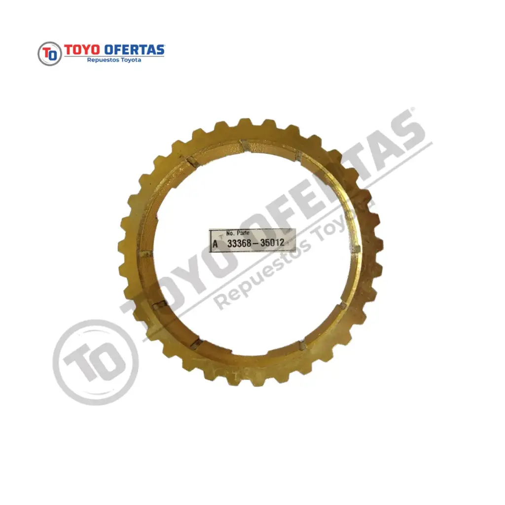 33368-35012   Aro Bronce Sincronico Toyota Hilux 22r 1ra 2da 3ra 33d