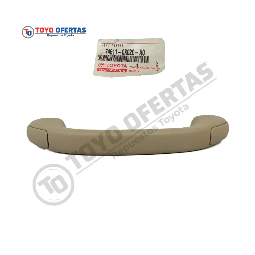 74611-0K020-A0   MANIJA DE AGARRE DE TECHO TOYOTA