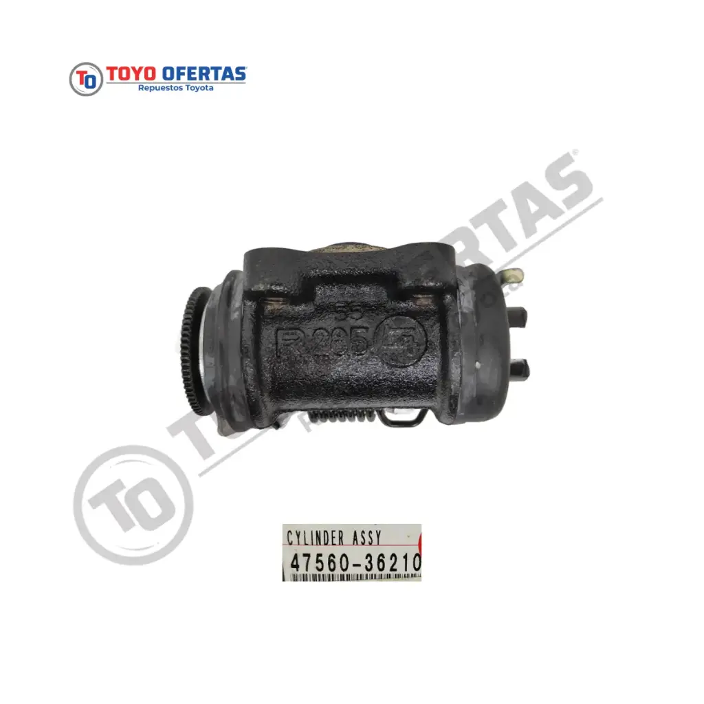 47560-36210 CILINDRO DE FRENO TRASERO INF DERECHO TOYOTA DYNA 14B