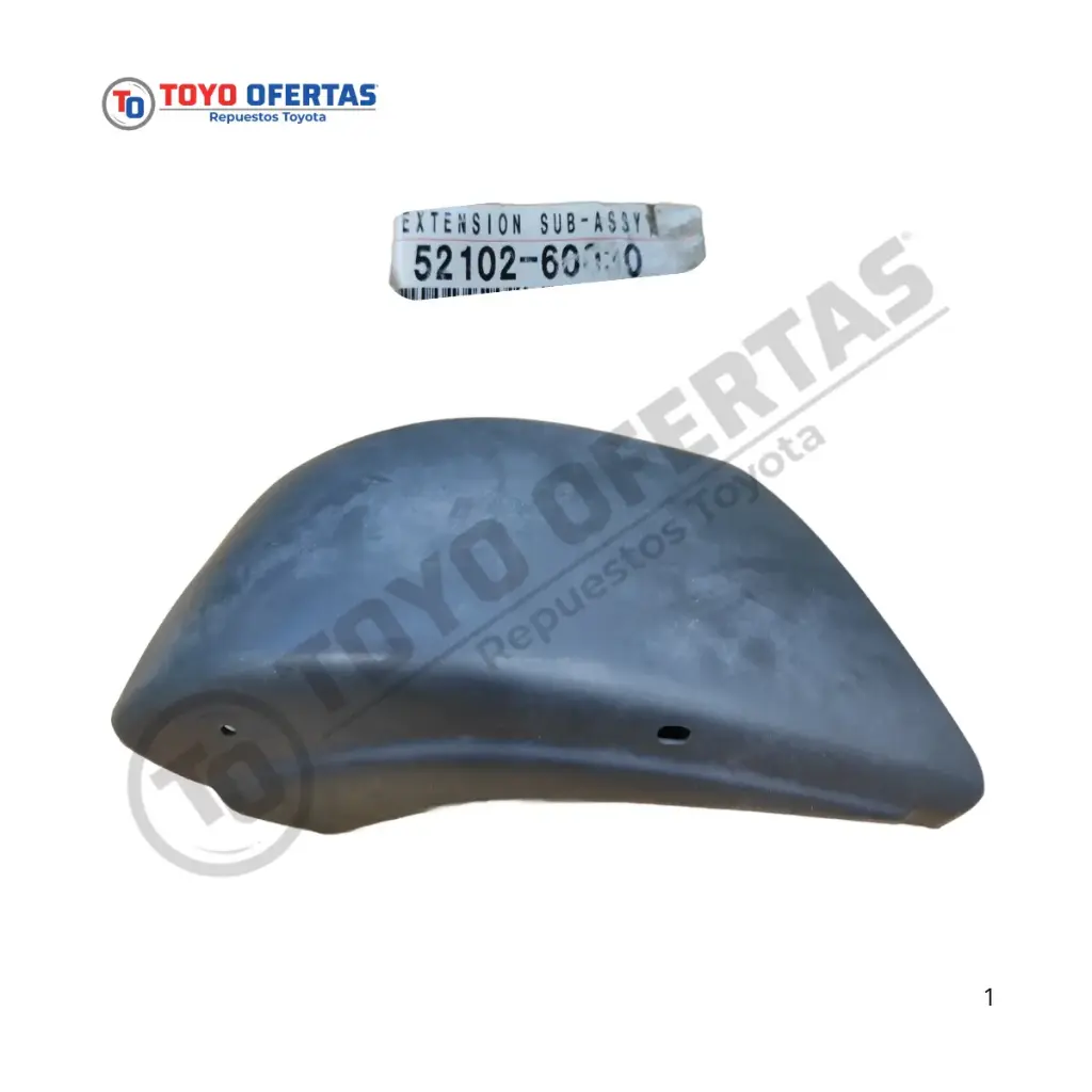 52102-60030  EXTENSIÓN PARACHOQUES DELANTERO DERECHO