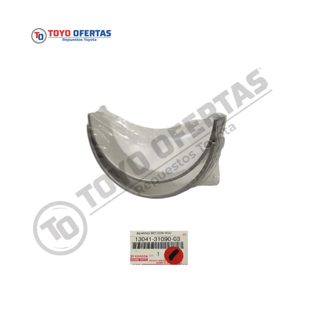 13041-31090-03   JUEGO DE CONCHAS BIELA STD TOYOTA 4RUNNER FORTUNER MOTOR 1GR