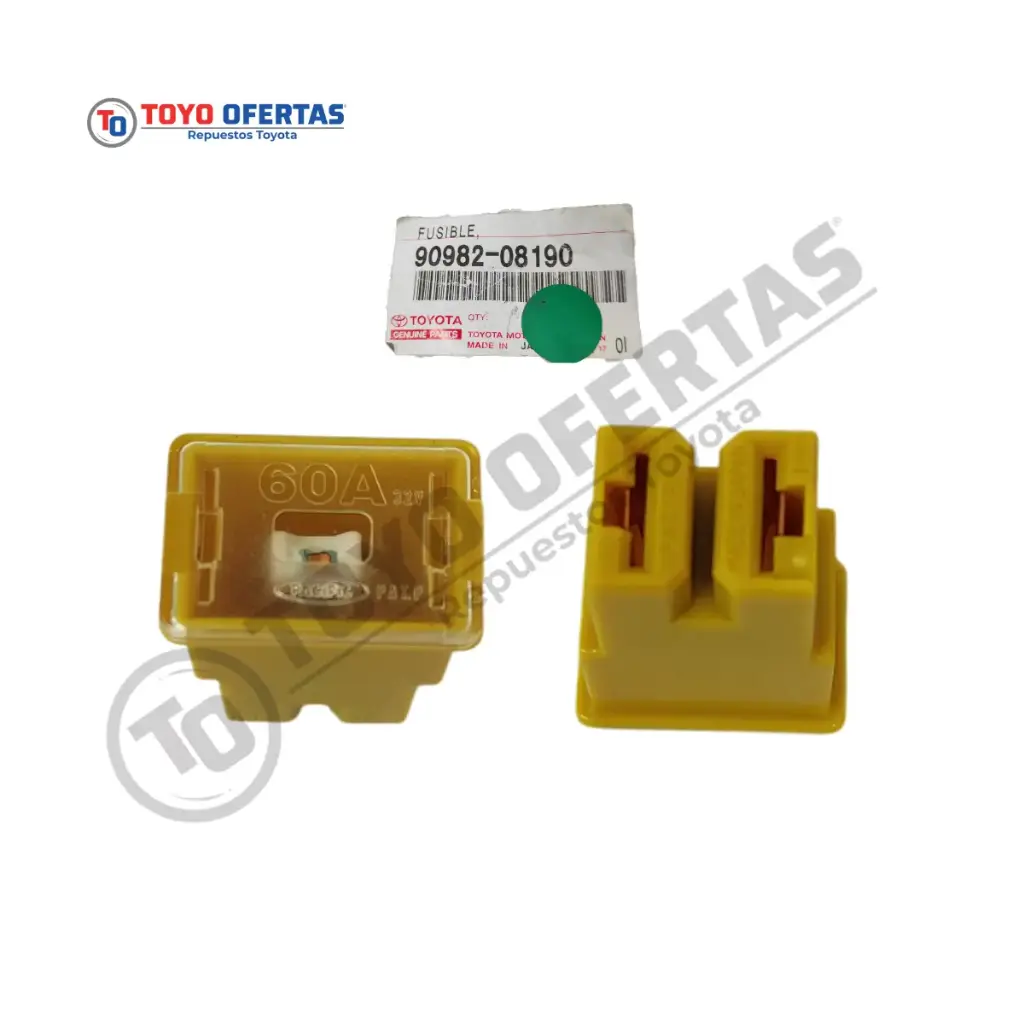 90982-08190  FUSIBLE TOYOTA HEMBRA 60AMPERIOS