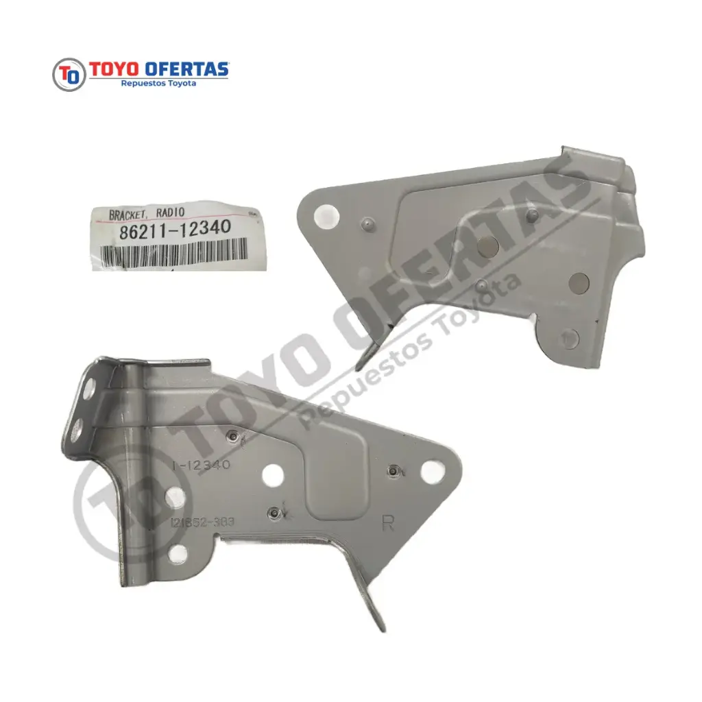 86211-12340  BASE RADIO REPRODUCTOR TOYOTA COROLLA 1999-2002