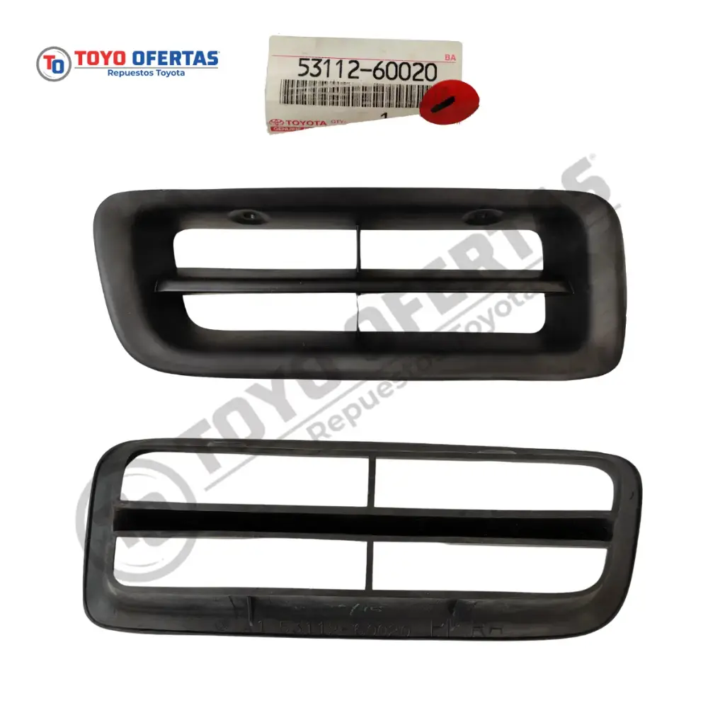 53112-60020  REJILLA PARACHOQUE AUTANA FJ80 RH