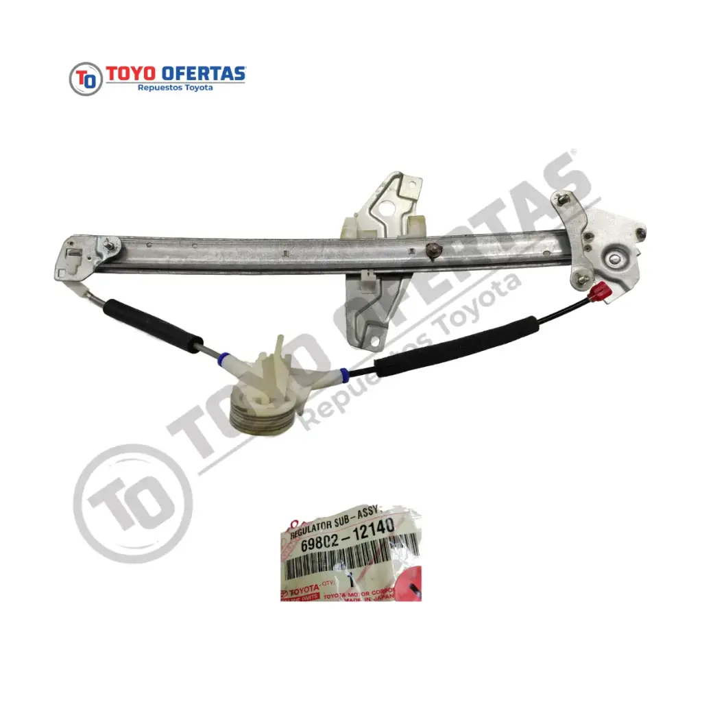 69802-12140  SISTEMA SUBE VIDRIO ELECTRONICO IZQ COROLLA 1993-1998
