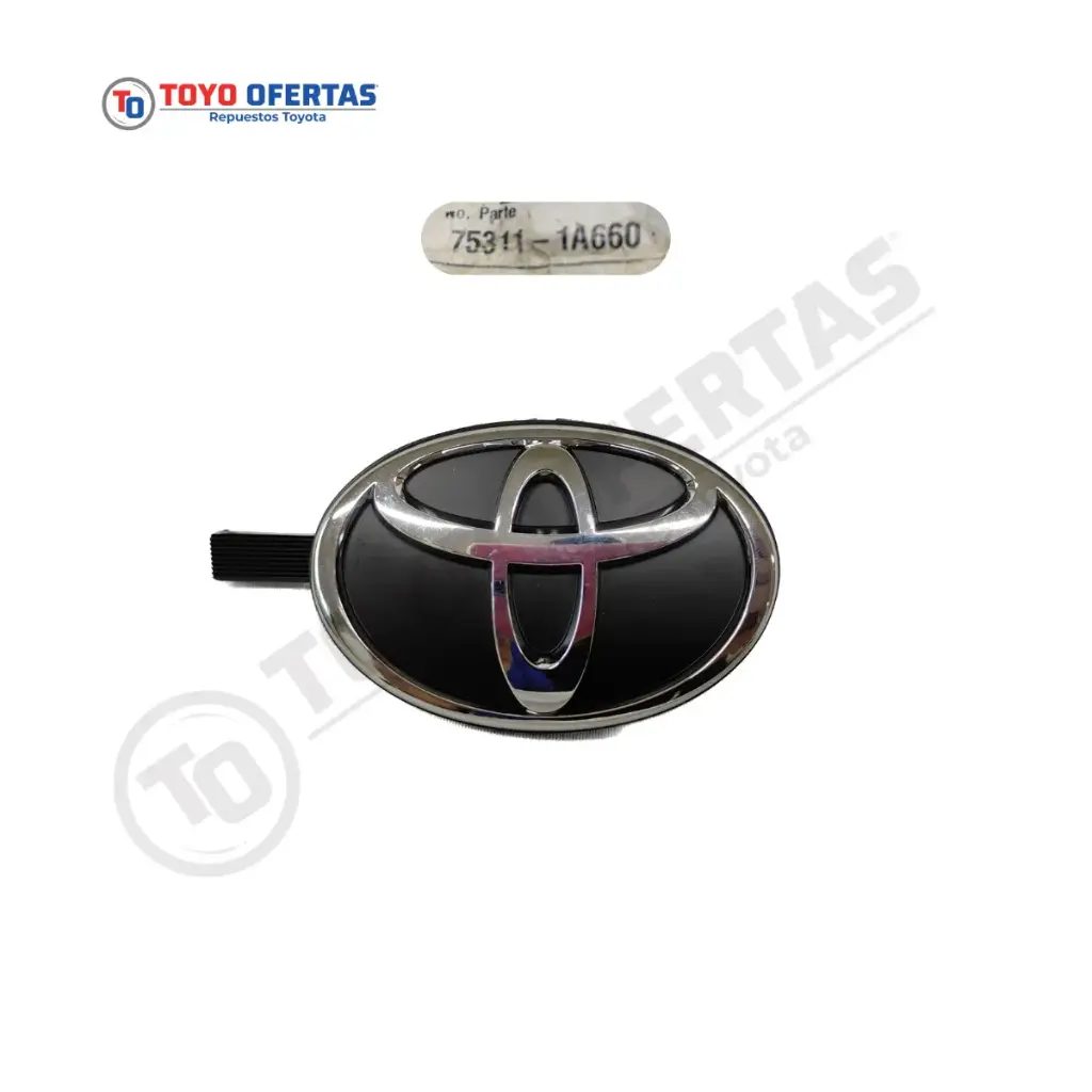 75311-1A660 EMBLEMA PARRILLA FRONTAL TOYOTA COROLLA ARAYA