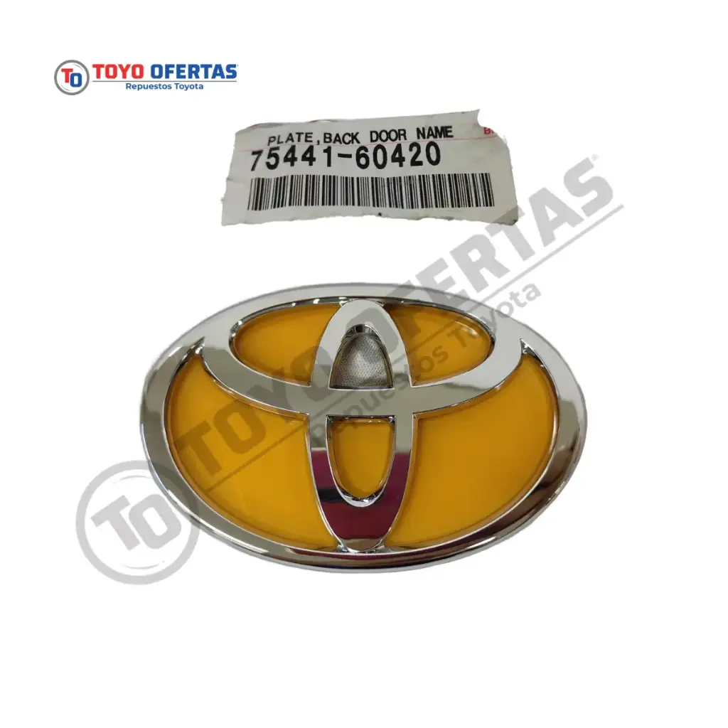 75441-60420  EMBLEMA DE COMPUERTA AUTANA BURBUJA