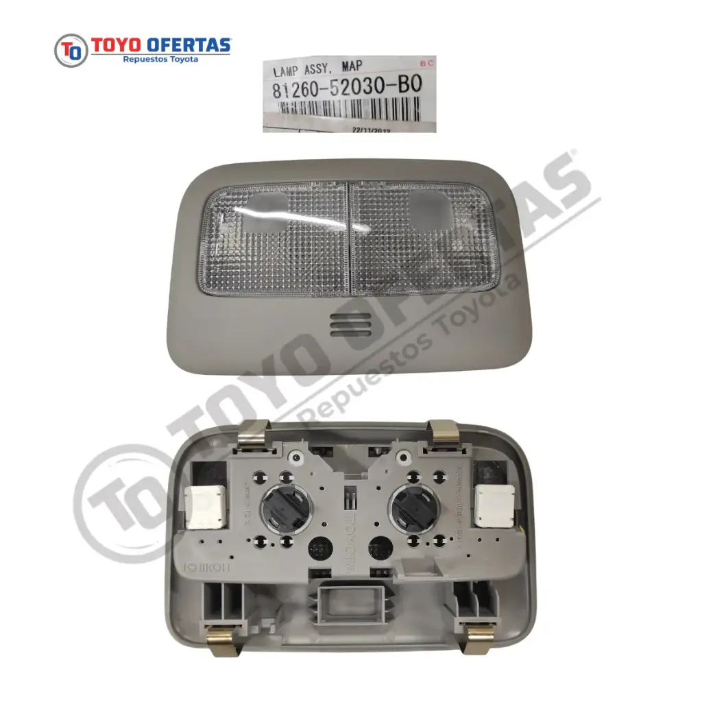 81260-52030-B0   LUZ INTERIOR DELANTERA TOYOTA