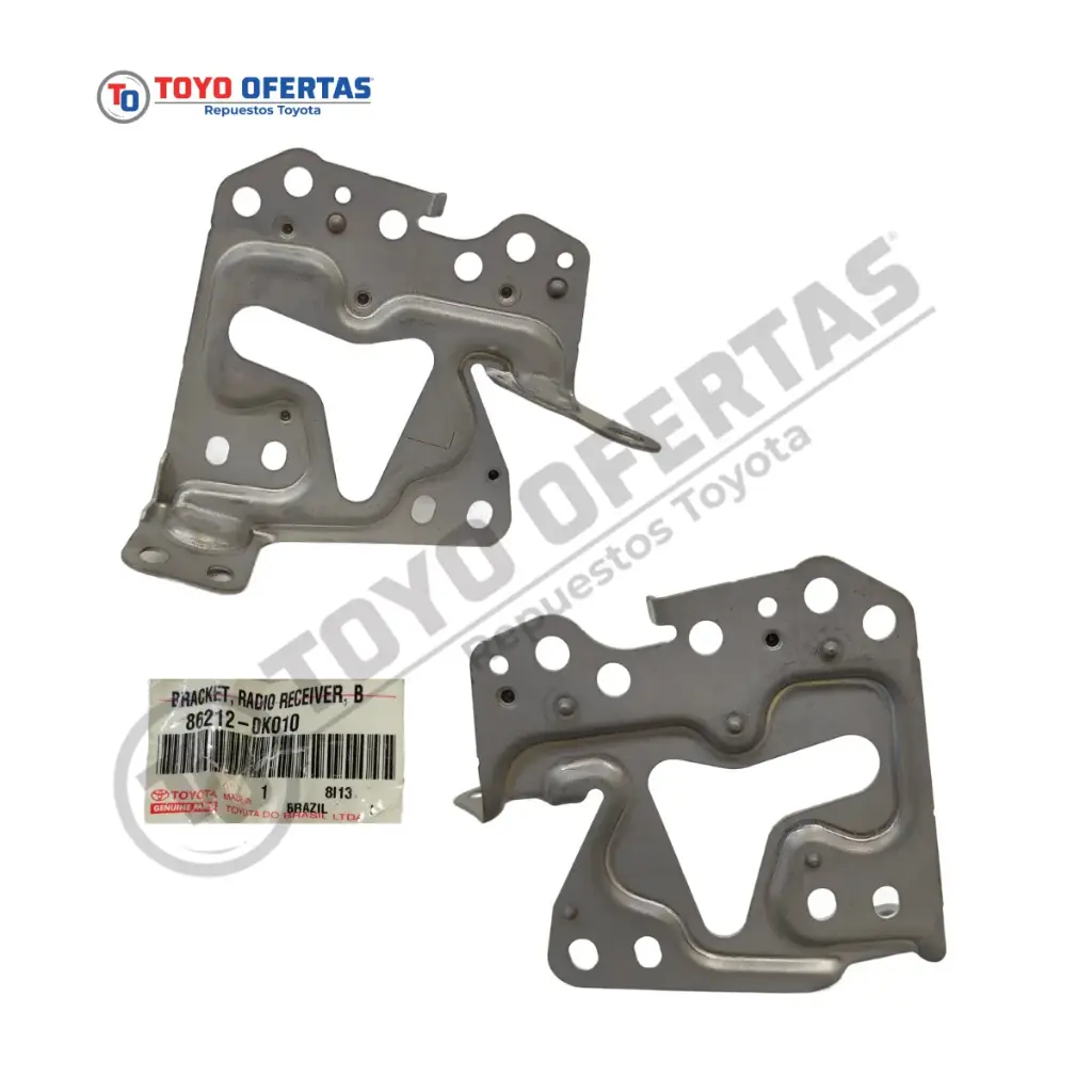 86212-0K010  BASE IZQUIERDA DE RADIO TOYOTA HILUX 2005-2012