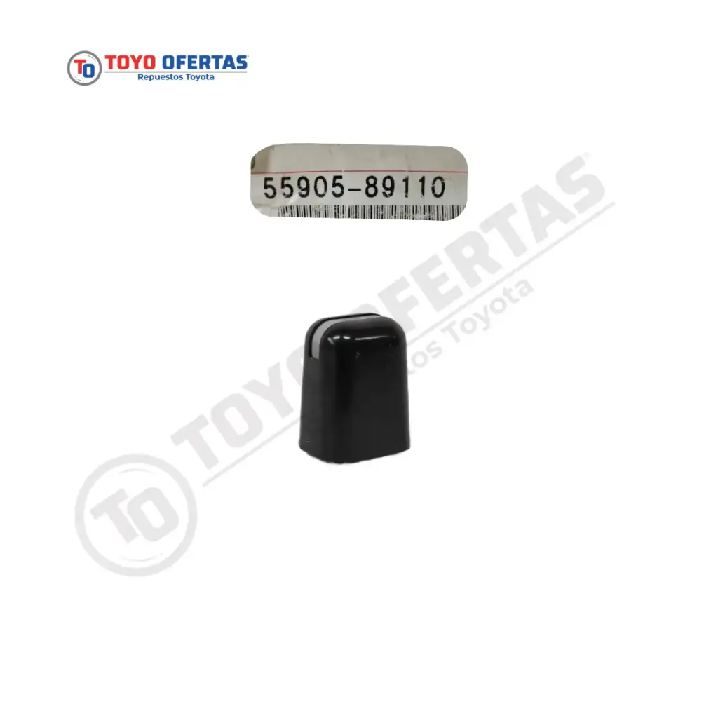 55905-89110  BOTÓN DE AIRE ACONDICIONADO LAND CRUISER 1984-2019