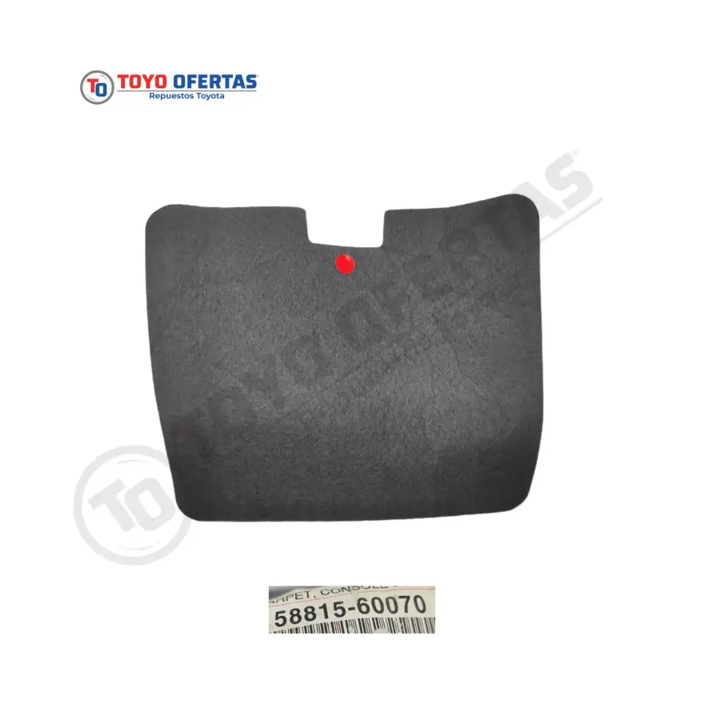 58815-60070 ALFOMBRILLA PARA GUANTERA TOYOTA