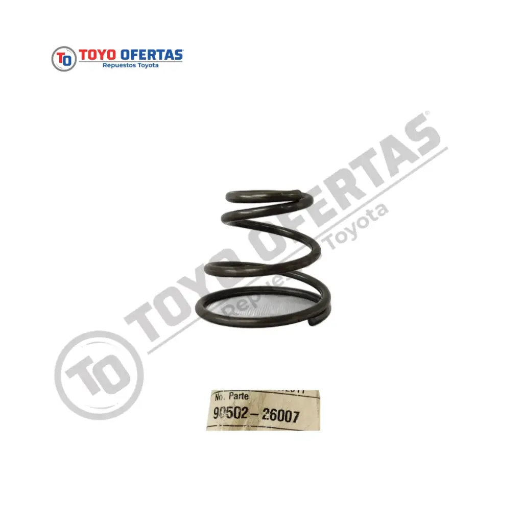 90502-26007  RESORTE DE COMPRESIÓN TOYOTA