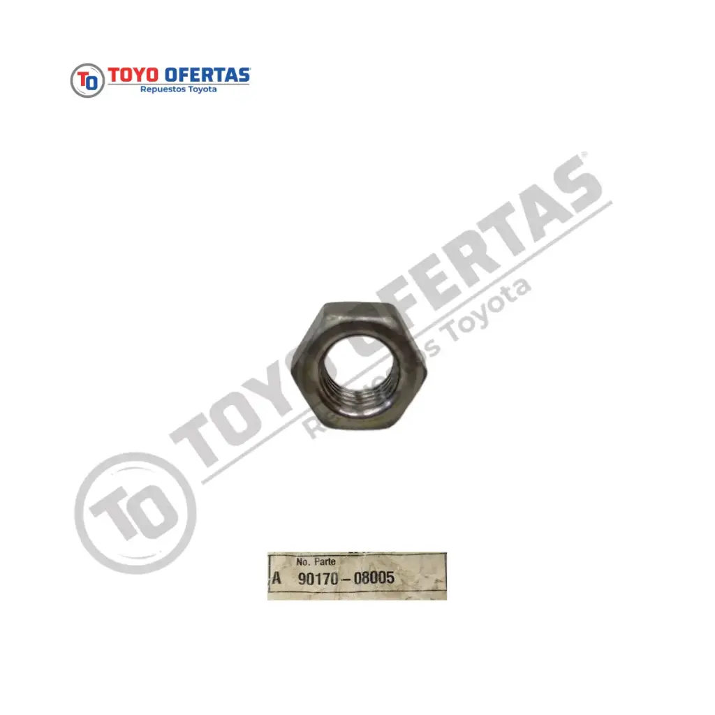 90170-08005  TUERCA HEXAGONAL TOYOTA