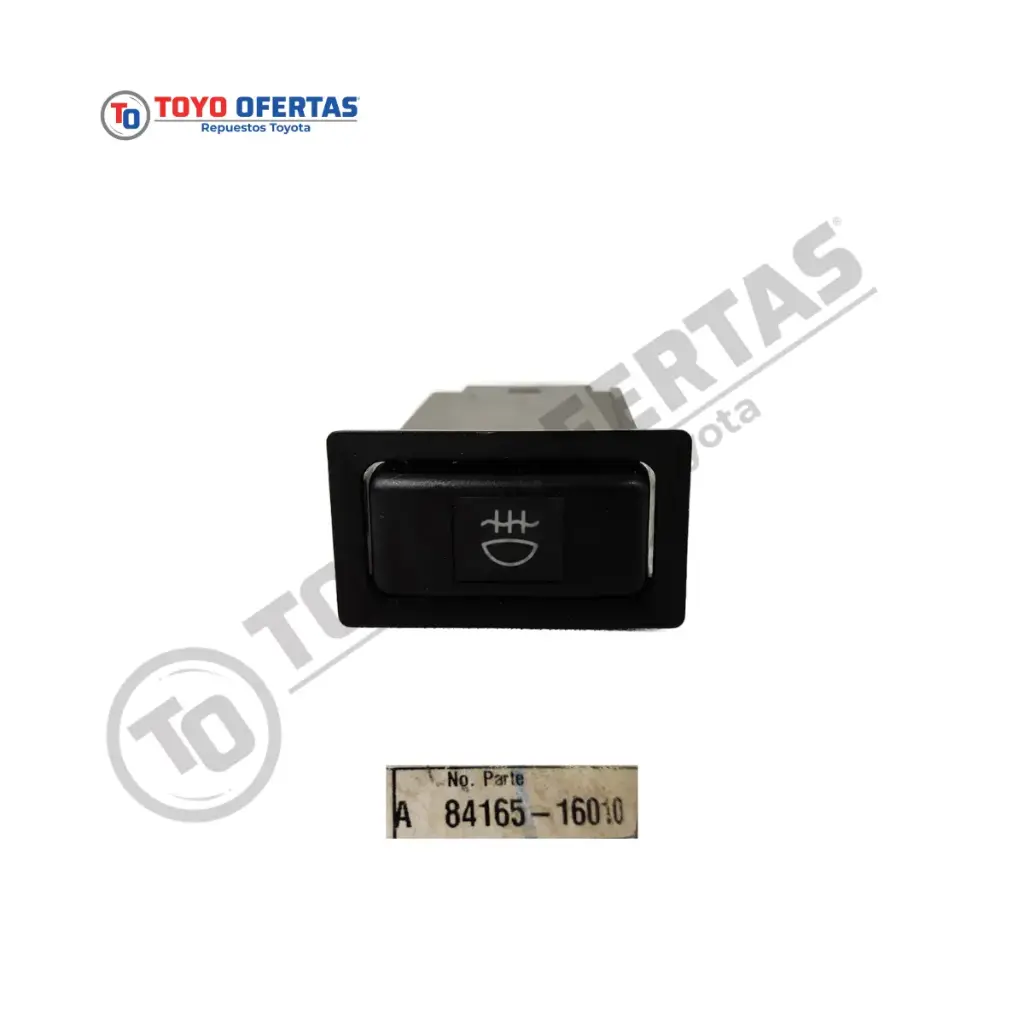 84165-16010  INTERRUPTOR DE LUCES ANTINIEBLA TOYOTA HILUX
