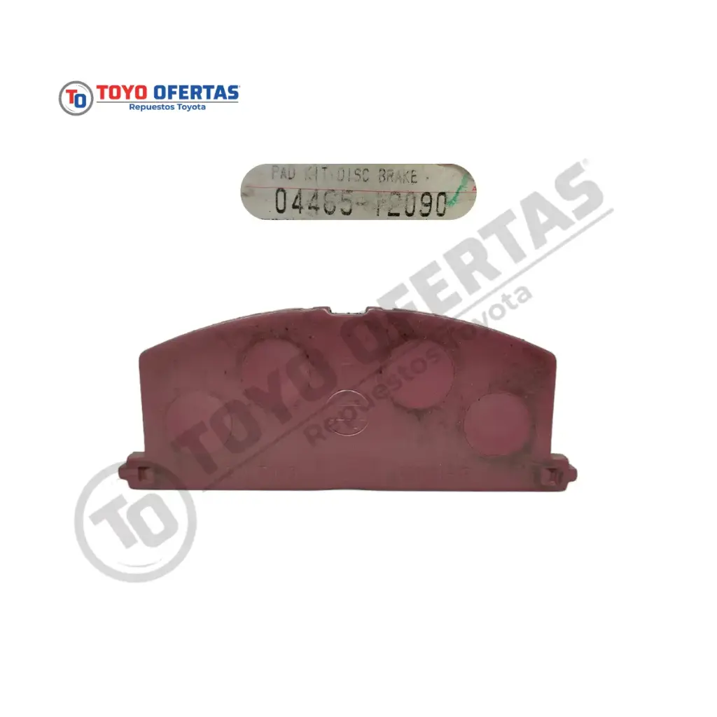04465-12090  PASTILLA DE FRENO COROLLA ARAYA AVILA SAPITO BABY CAMRY STARLET