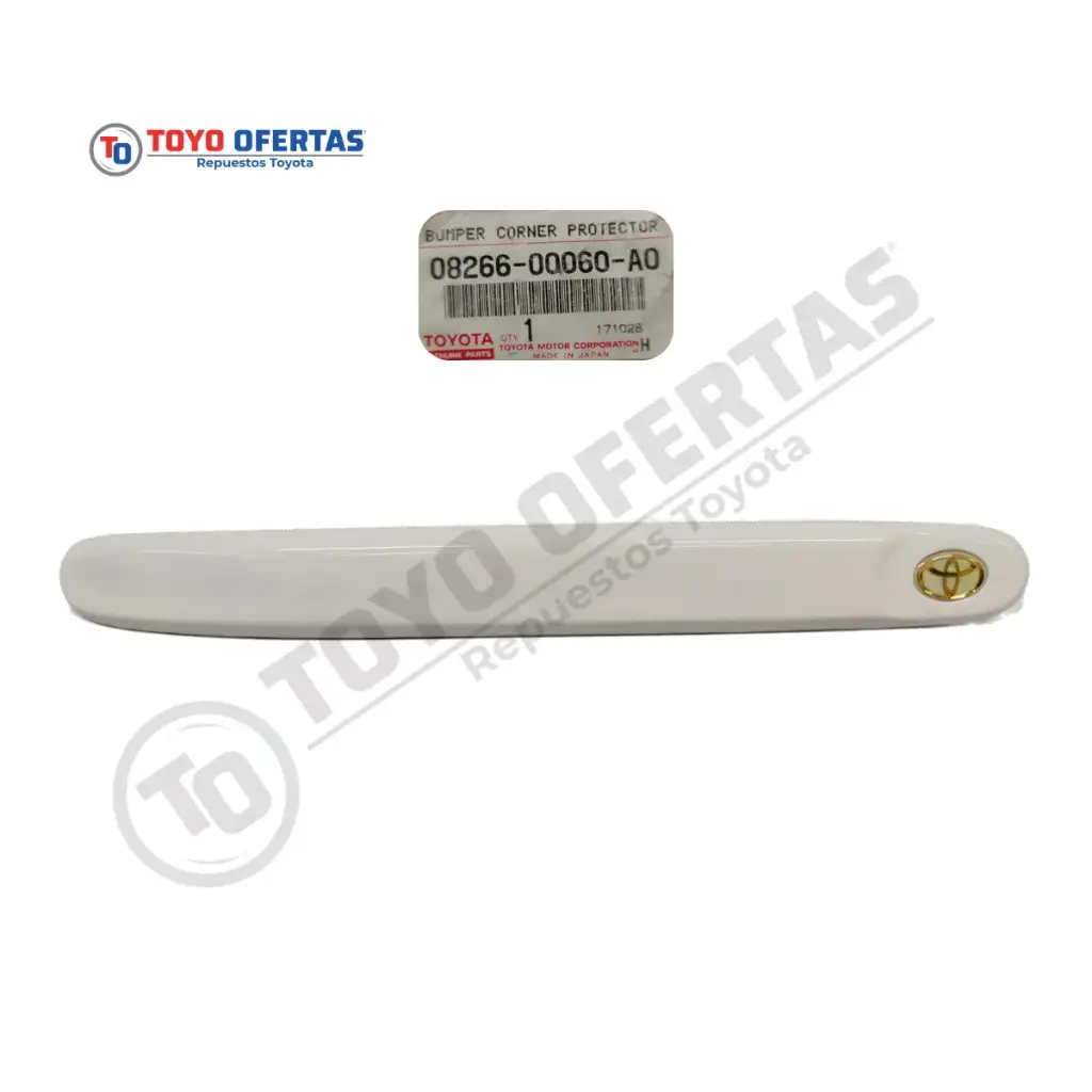 08266-00060-A0  BUMPER PROTECTOR DE ESQUINA DE PARACHOQUES TOYOTA