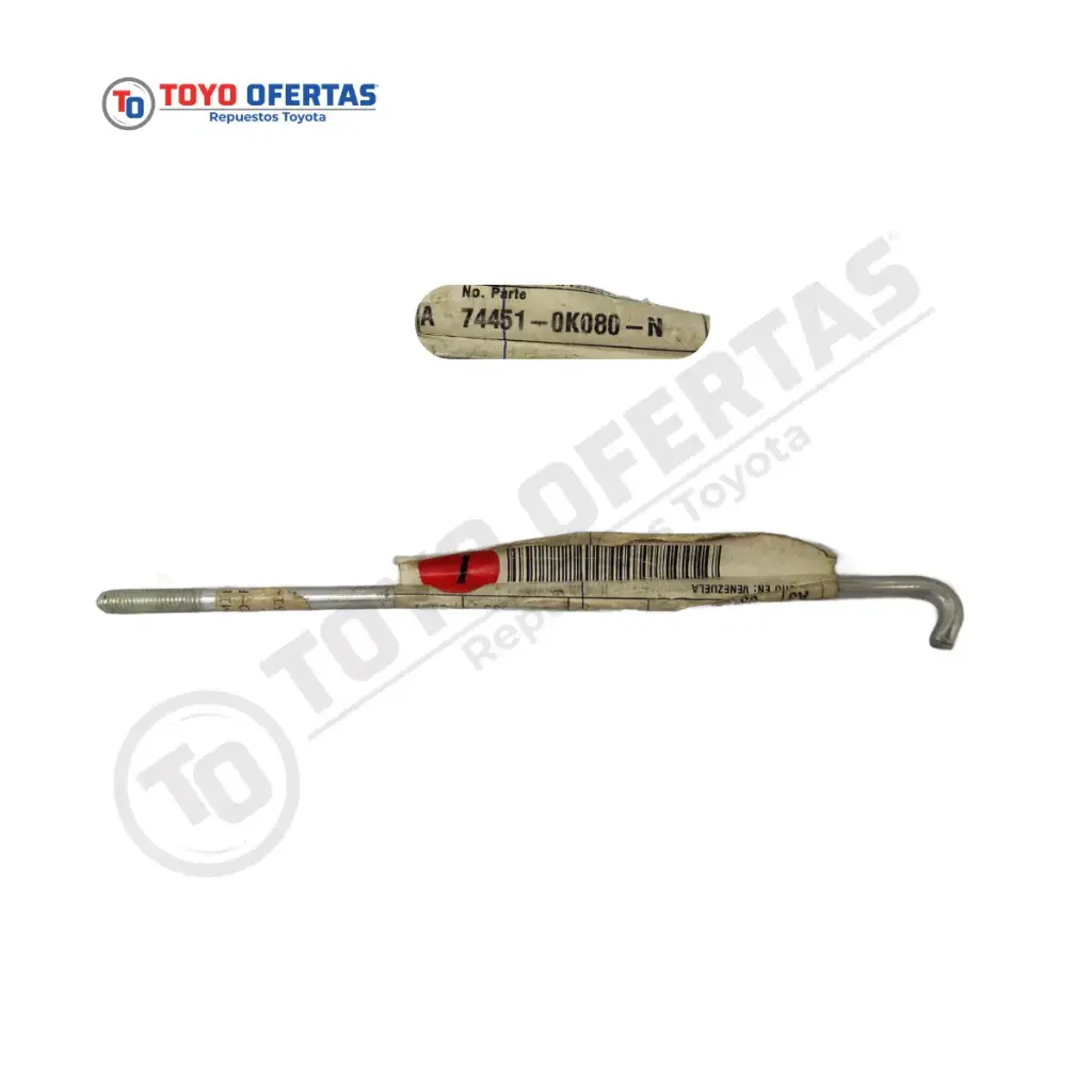 74451-0K080-N  PERNOS EN J PARA BATERIA TOYOTA