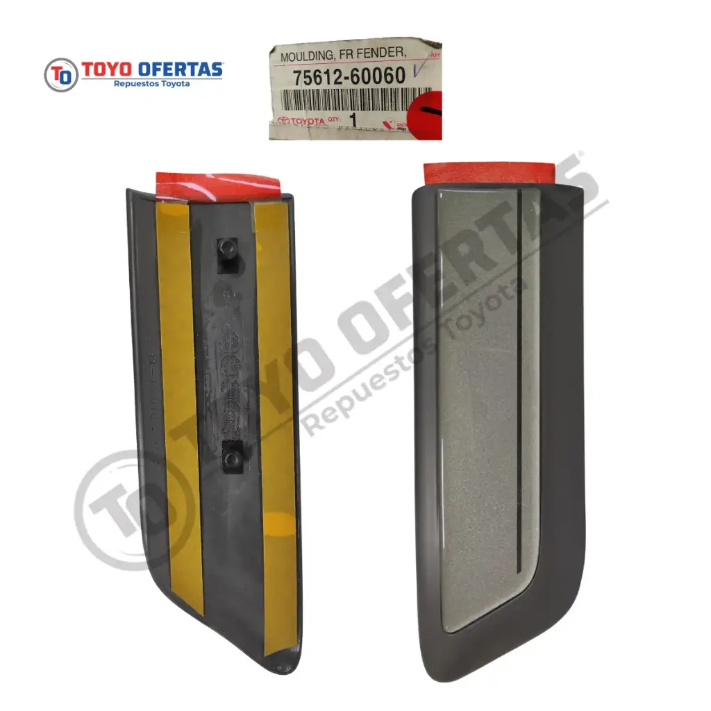 75612-60060 MOLDURA PARA GUARDABARROS TOYOTA