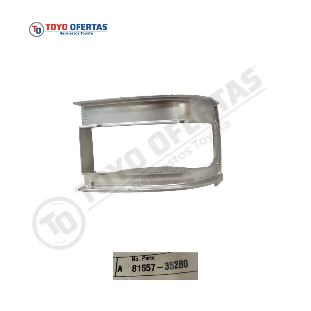 81557-35280  BASE DE REFLECTOR TRASERO DERECHO HILUX 1999-2005 TOYOTA