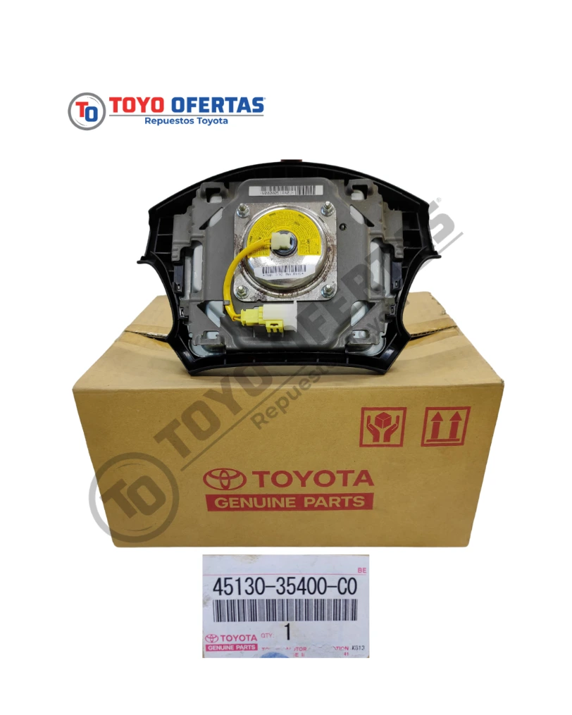 45130-35400-C0 TAPA DE VOLANTE AIR BAG TOYOTA 4RUNNER 2000-2002