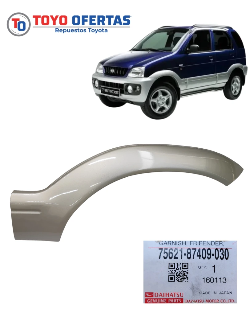 75621-87409-030 BUCHE DELANTERO DERECHO TOYOTA TERIOS COOL