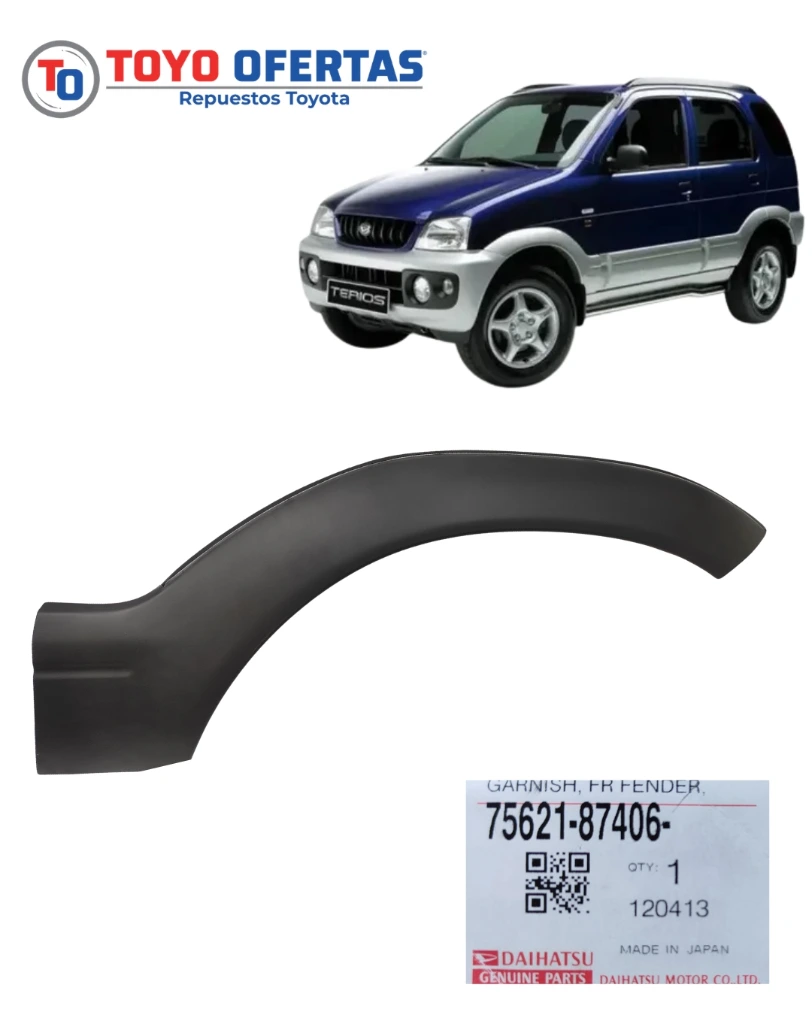 75621-87406 BUCHE DELANTERO DERECHO TOYOTA TERIOS COOL